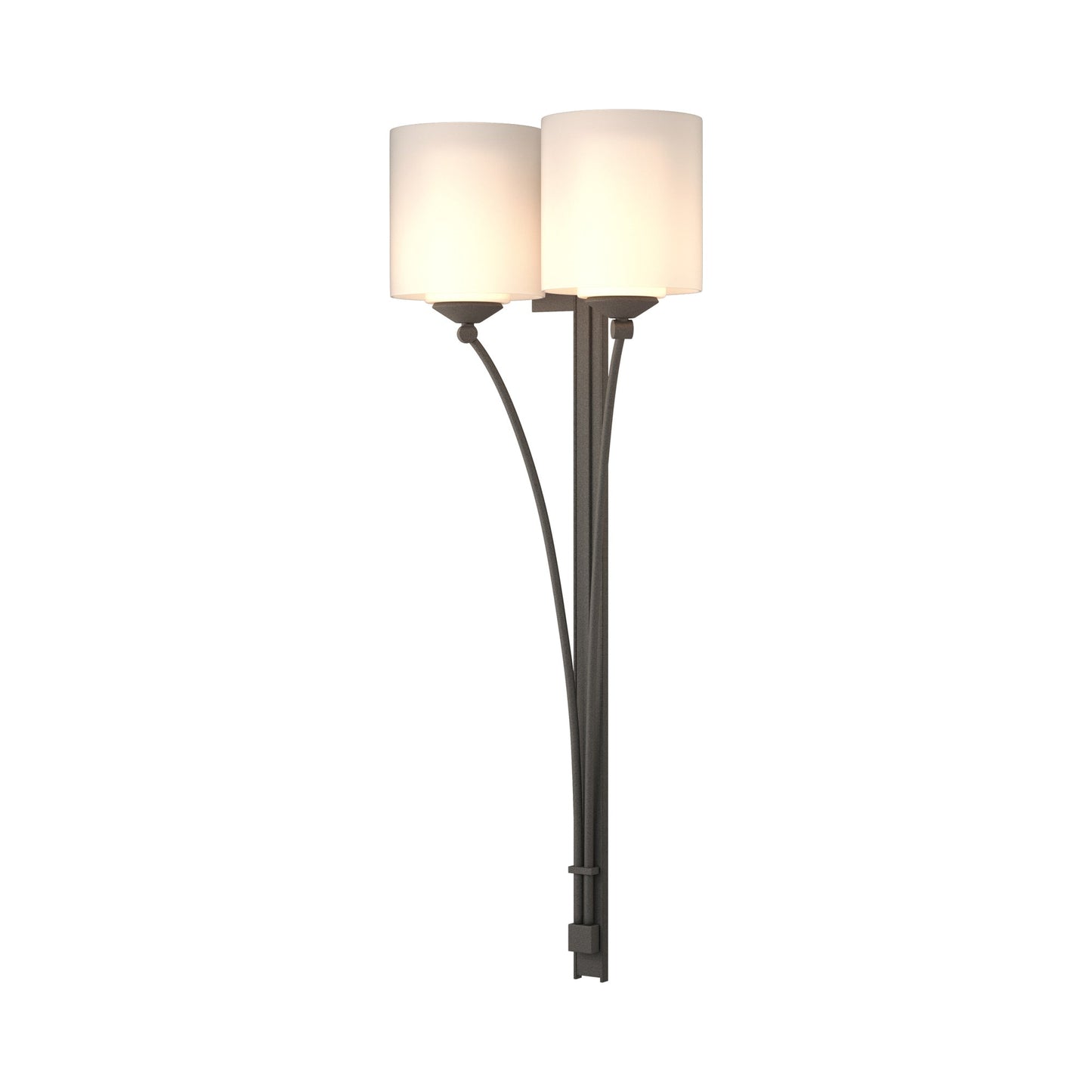 Formae Contemporary Wall Light in Natural Iron (2-Light).
