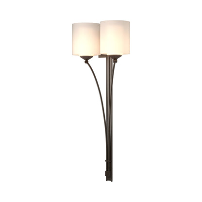 Formae Contemporary Wall Light in Oil Rubbed Bronze (2-Light).