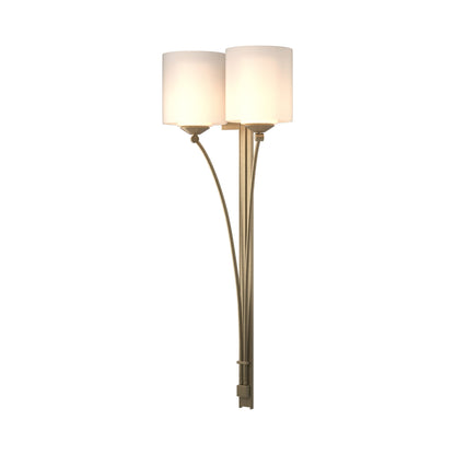 Formae Contemporary Wall Light in Soft Gold (2-Light).