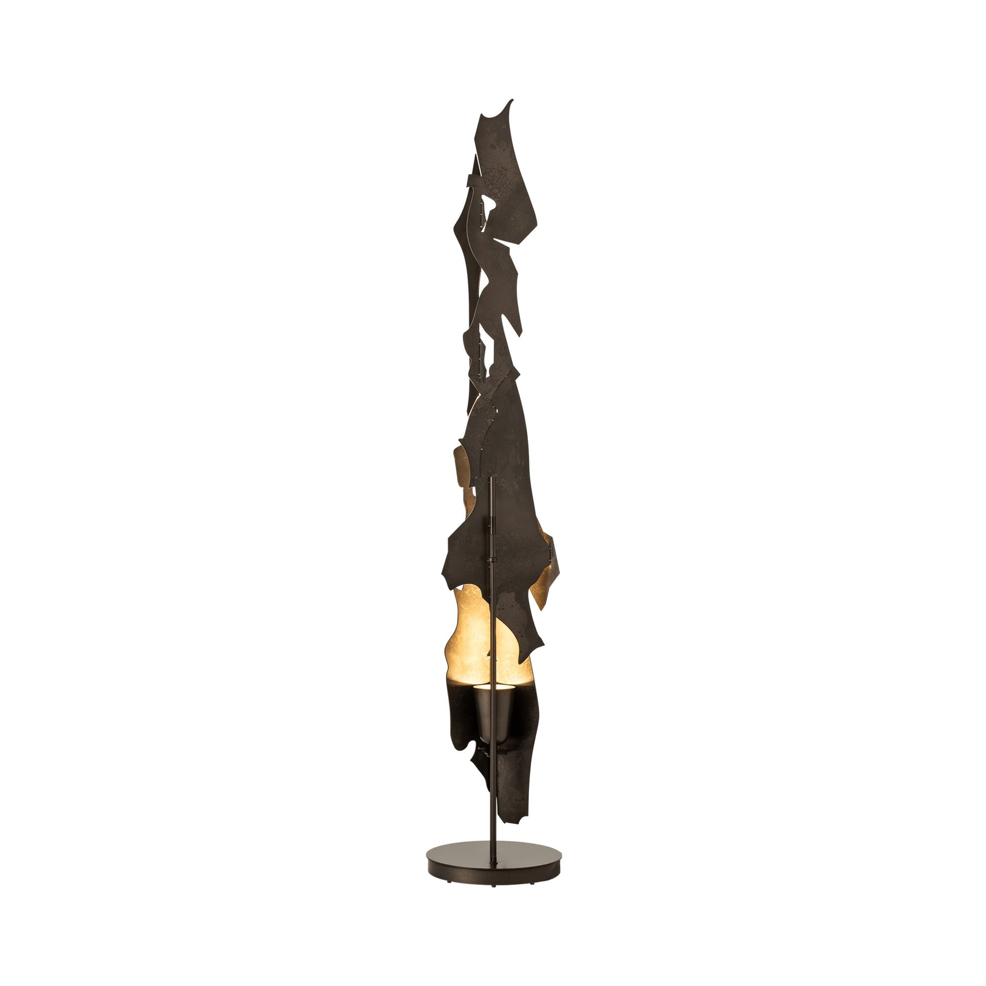 Fracture Floor Lamp in Dark Smoke.