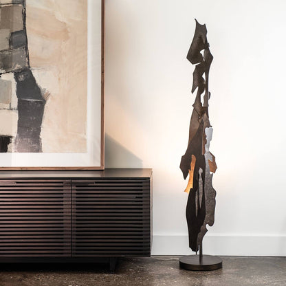 Fracture Floor Lamp in living room.