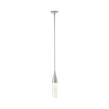 Fritz Glass Mini Pendant Light in Vintage Platinum.