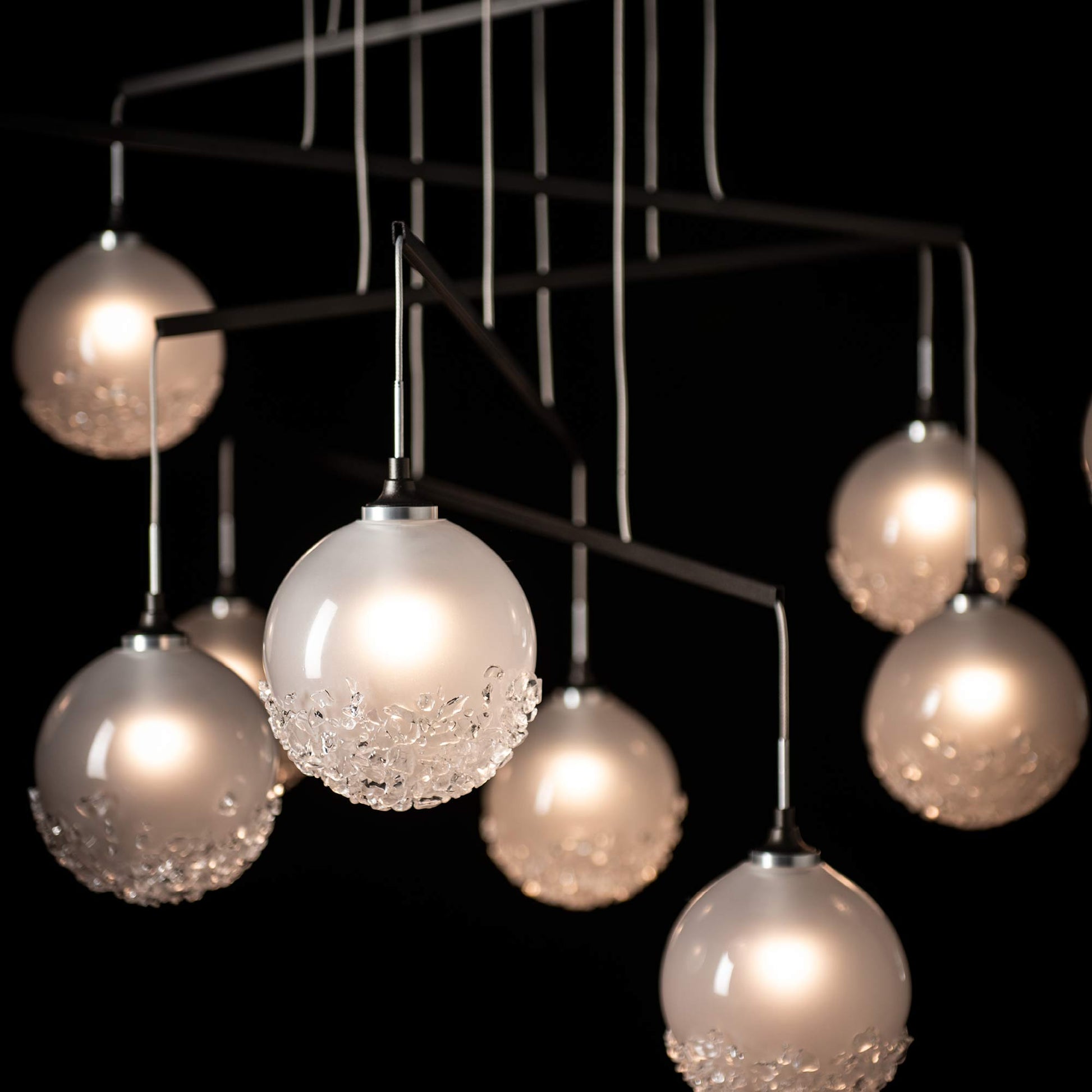 Fritz Globe Mobile Pendant Light in Detail.