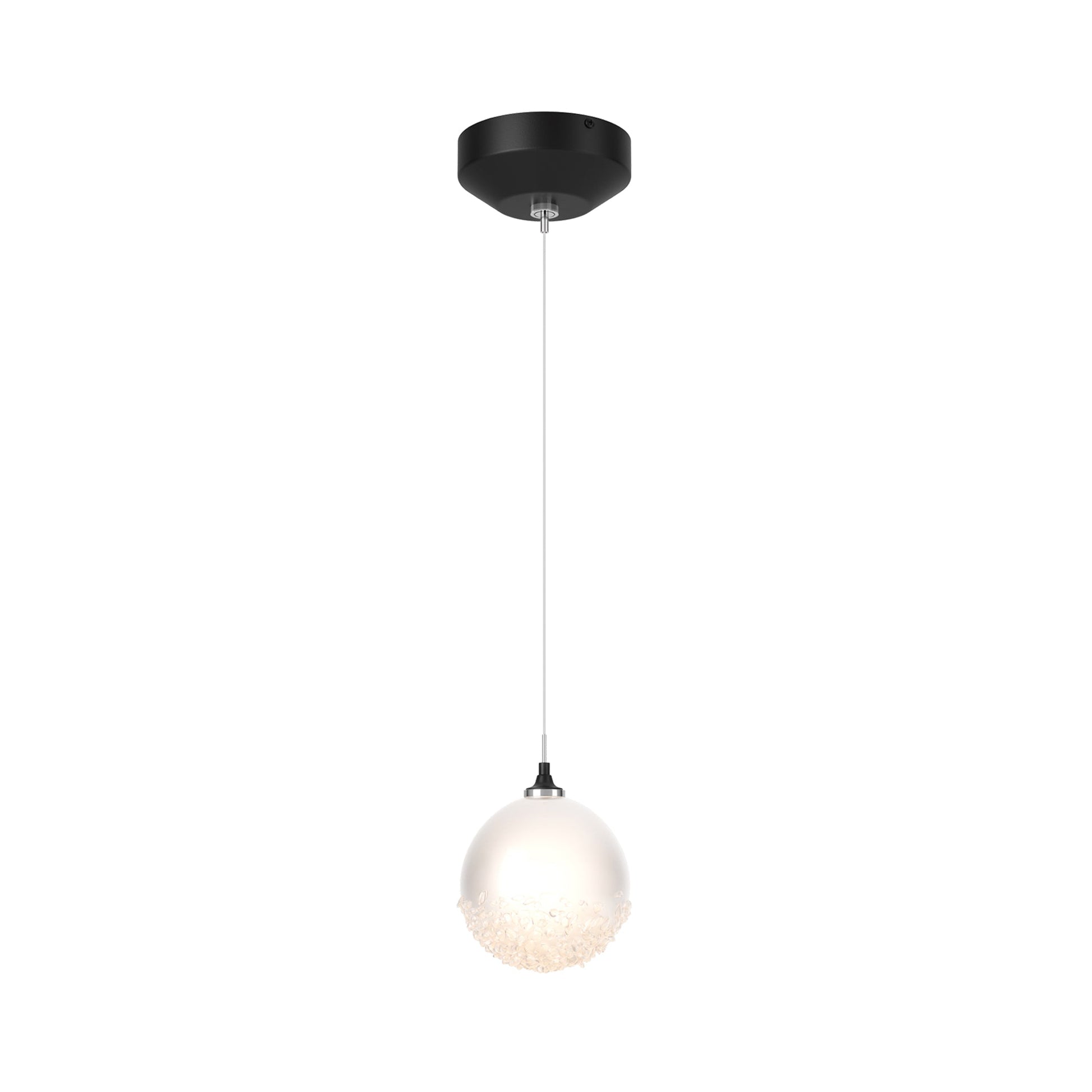 Fritz Globe Pendant Light in Black (Mini/1-Light).