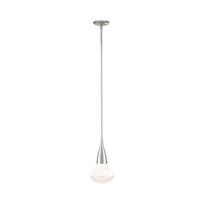 Fritz Single Pendant Light in Sterling.