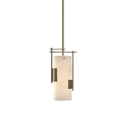 Fullered Impressions Pendant Light in Soft Gold.