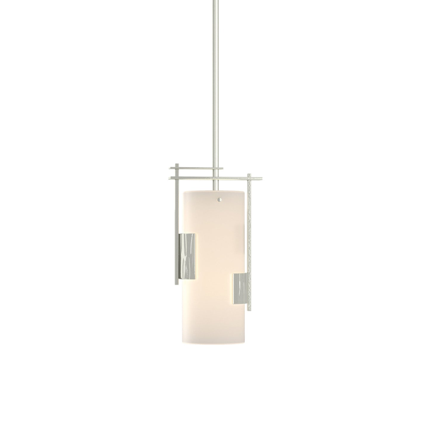 Fullered Impressions Pendant Light in Sterling.