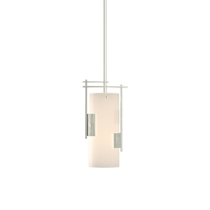 Fullered Impressions Pendant Light in Sterling.