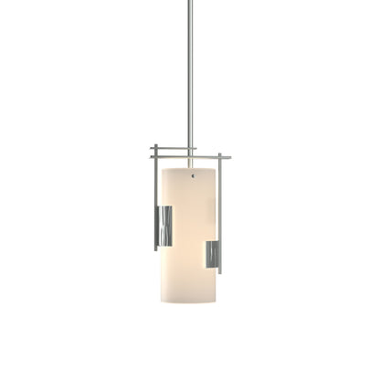 Fullered Impressions Pendant Light in Vintage Platinum.