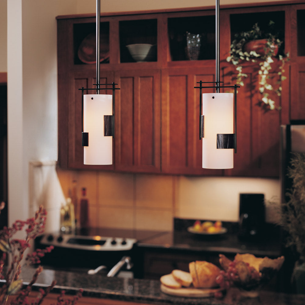 Fullered Impressions Pendant Light in kitchen.