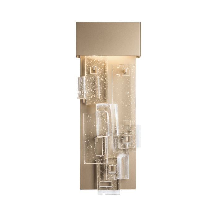 Fusion LED Wall Light in Soft Gold (Large).