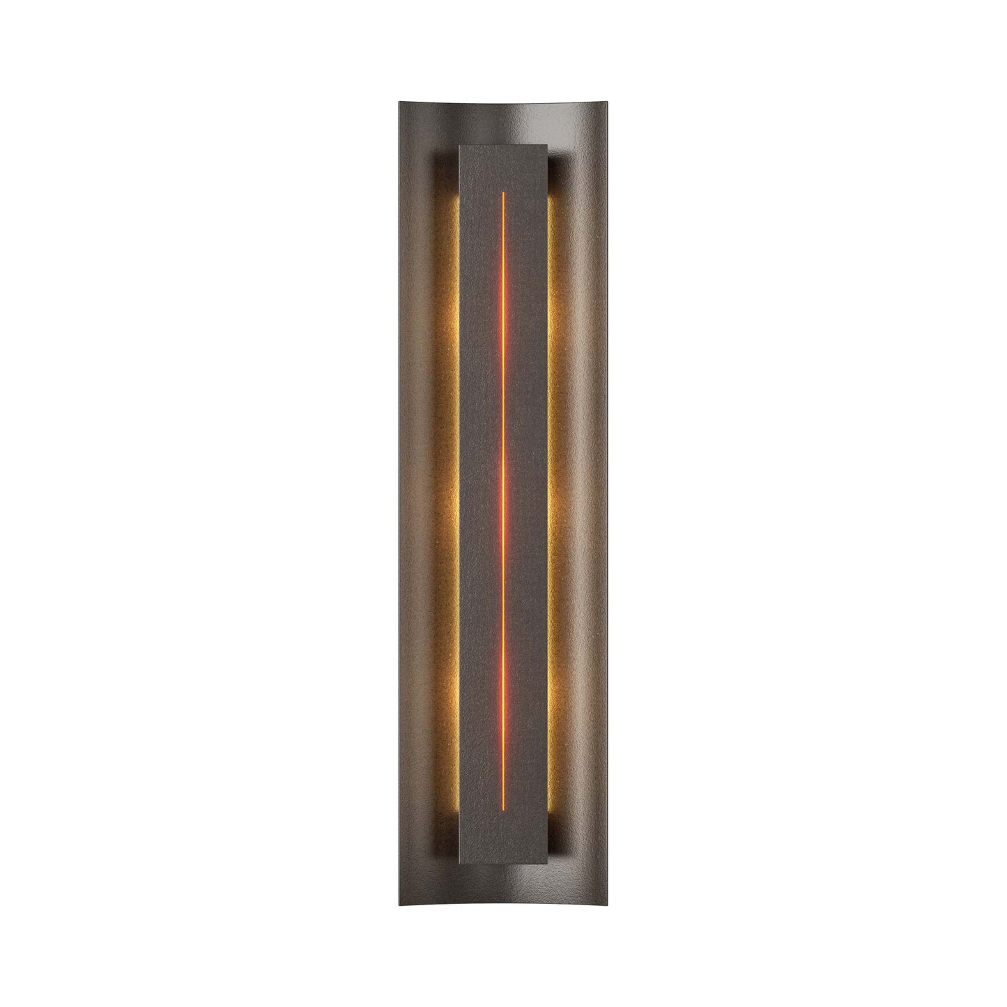 Gallery 217635 Wall Light in Oil Rubbed Bronze/Amber Glass.