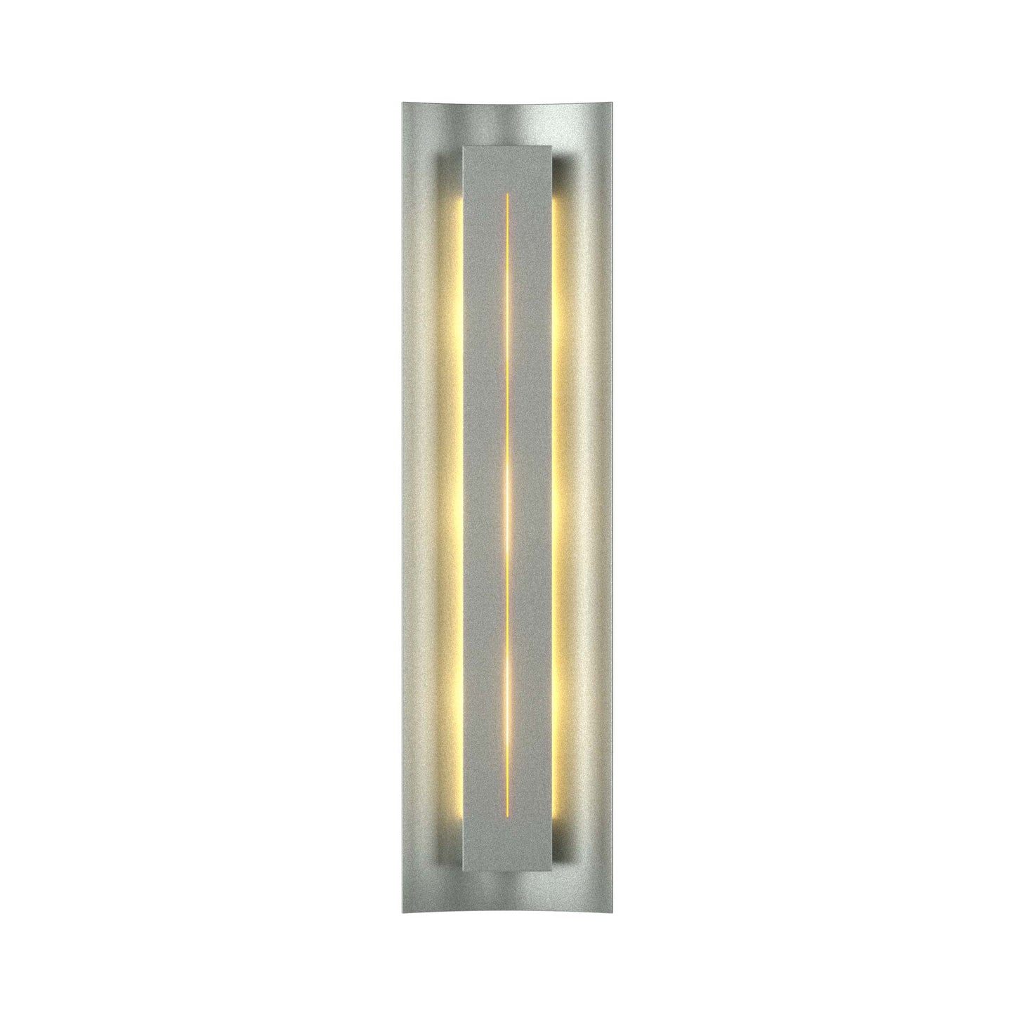 Gallery 217635 Wall Light in Vintage Platinum/Ivory Art Glass.