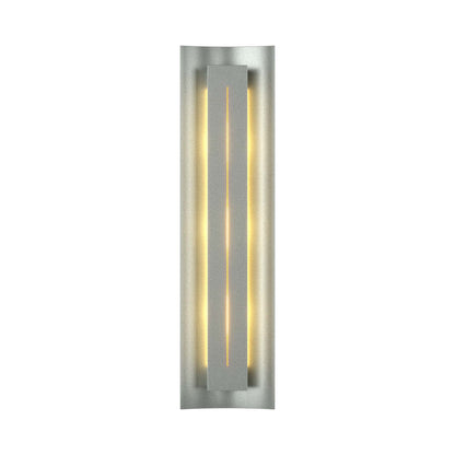 Gallery 217635 Wall Light in Vintage Platinum/Ivory Art Glass.