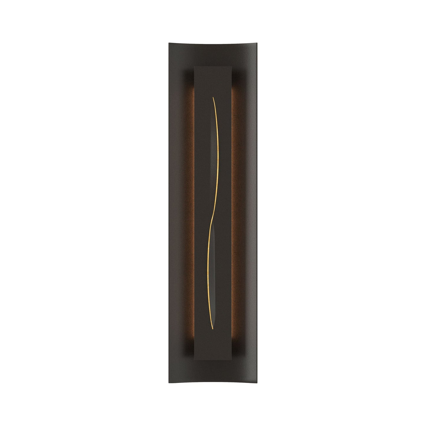Gallery 217640 Wall Light in Oil Rubbed Bronze/Amber Glass.