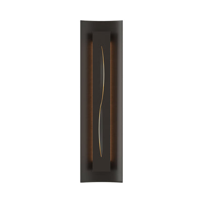 Gallery 217640 Wall Light in Oil Rubbed Bronze/Ivory Art Glass.