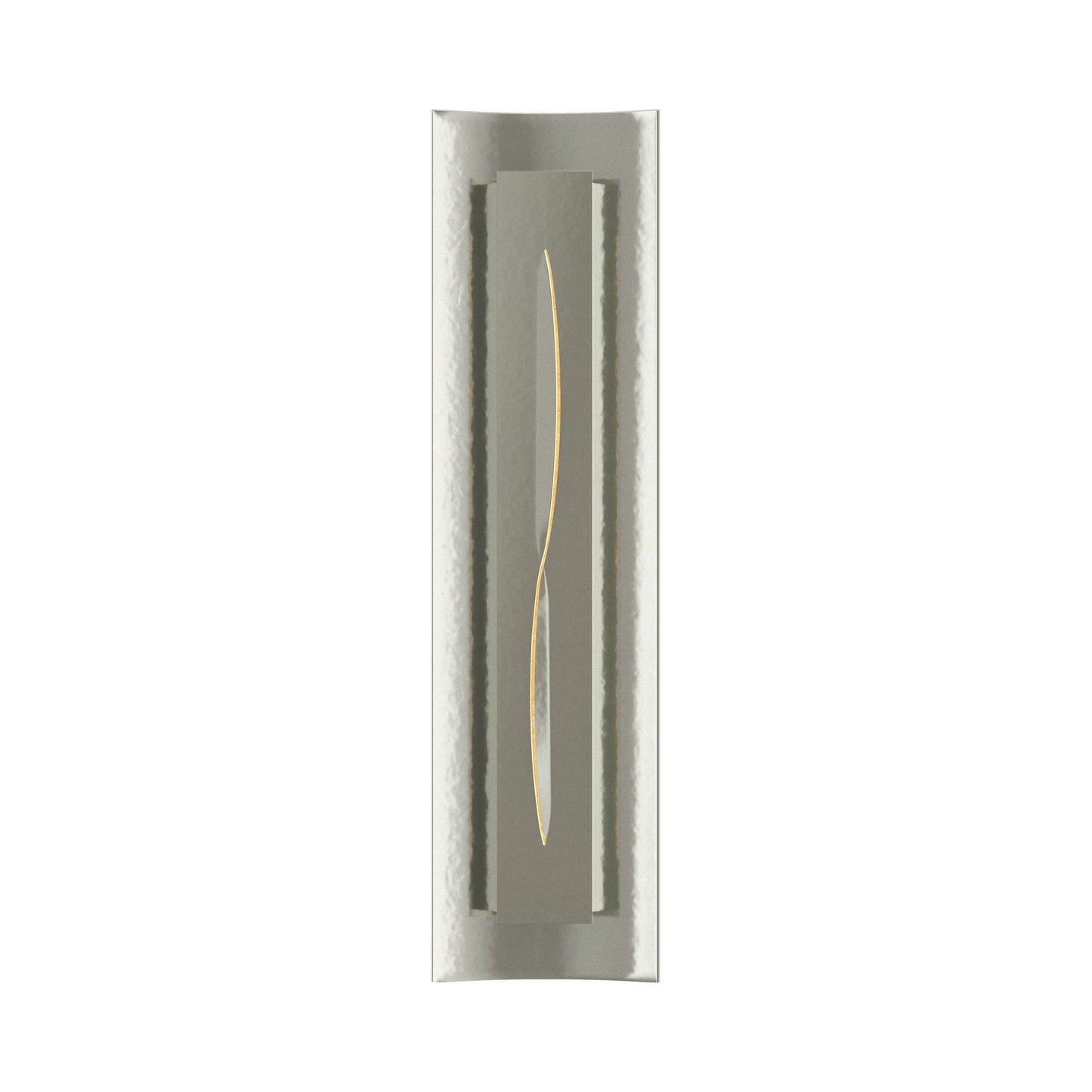 Gallery 217640 Wall Light in Sterling/Amber Glass.