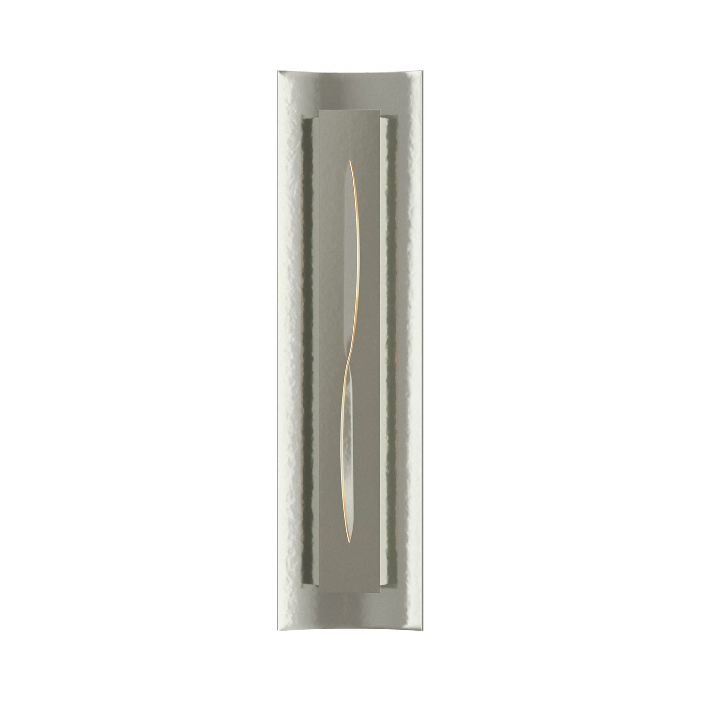 Gallery 217640 Wall Light in Sterling/Ivory Art Glass.
