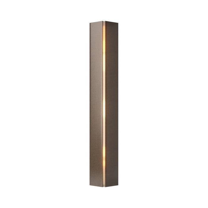 Gallery LED Wall Light in Bronze.