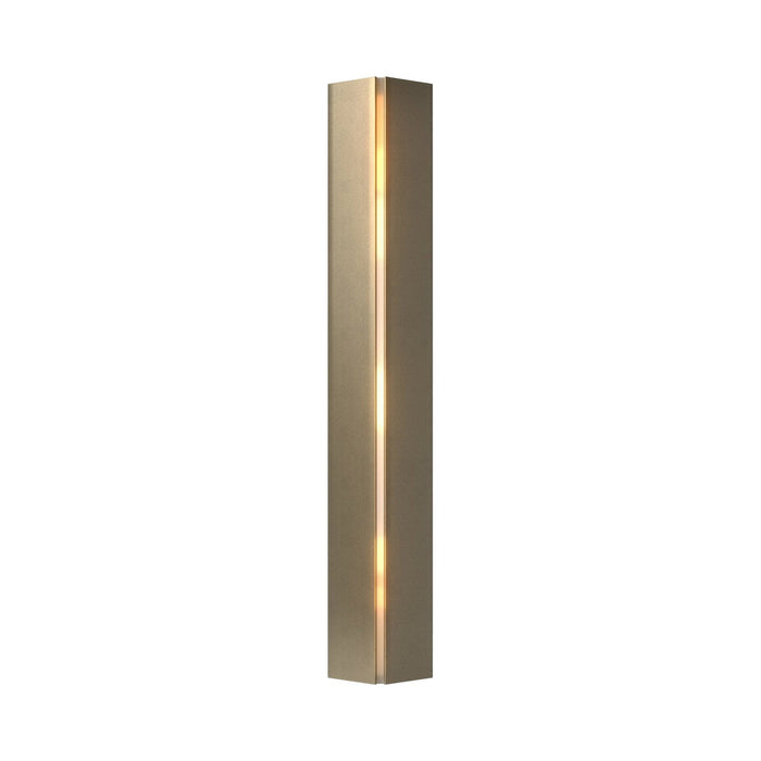 Gallery LED Wall Light in Soft Gold.