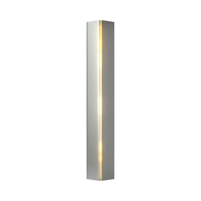 Gallery LED Wall Light in Vintage Platinum.