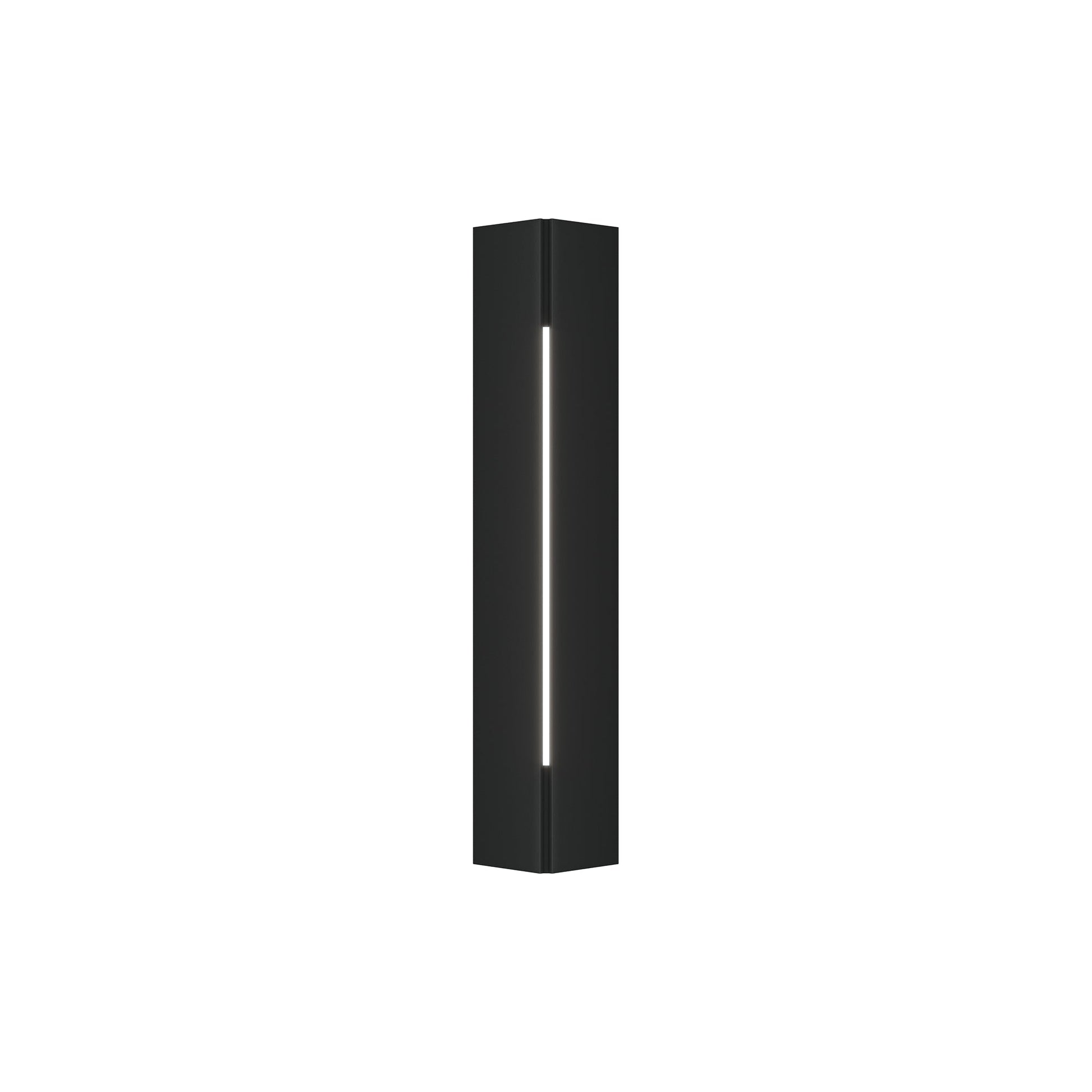 Gallery Outdoor Wall Light in Coastal Black (24.3-Inch).