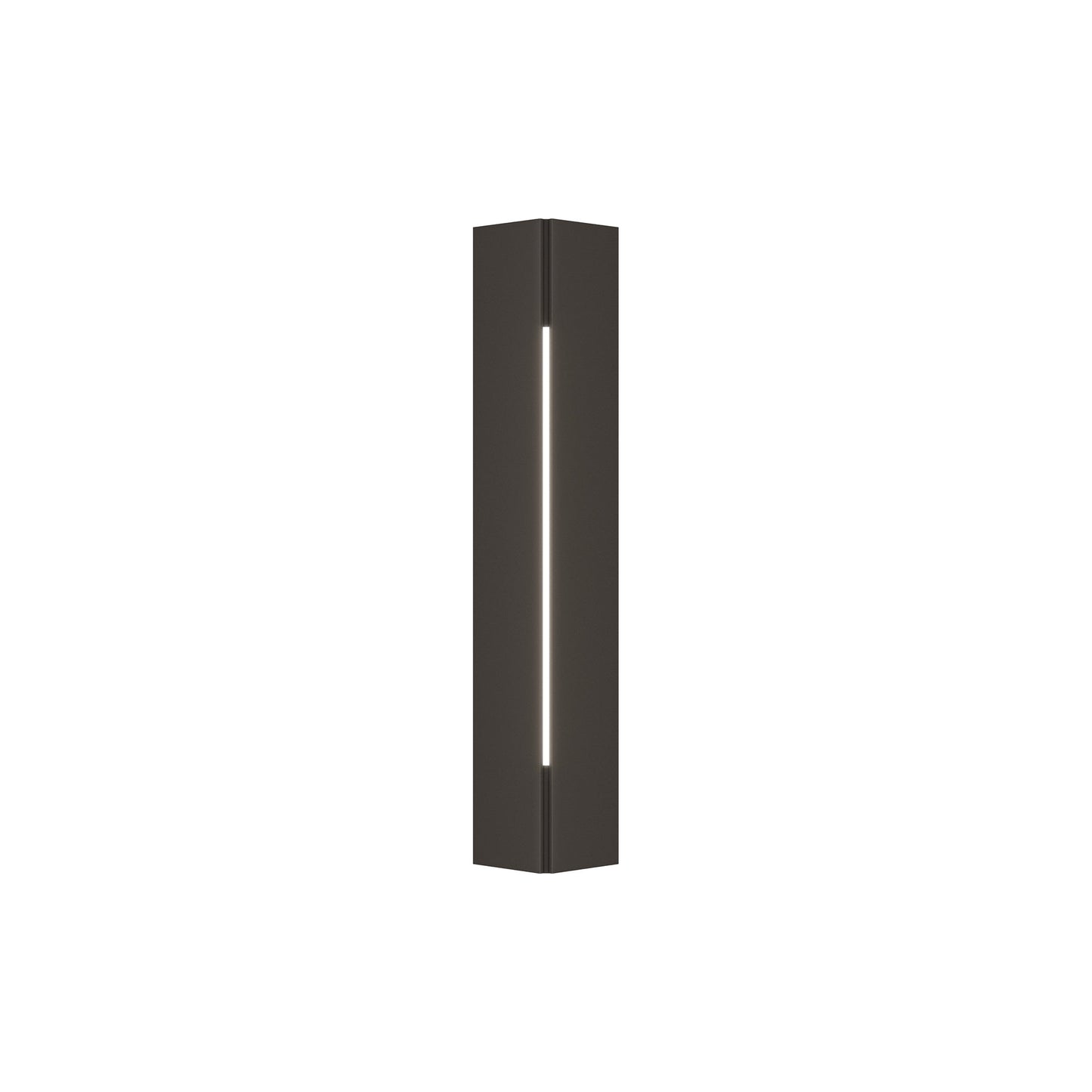 Gallery Outdoor Wall Light in Coastal Dark Smoke (24.3-Inch).