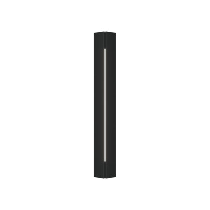 Gallery Outdoor Wall Light in Coastal Black (35.9-Inch).
