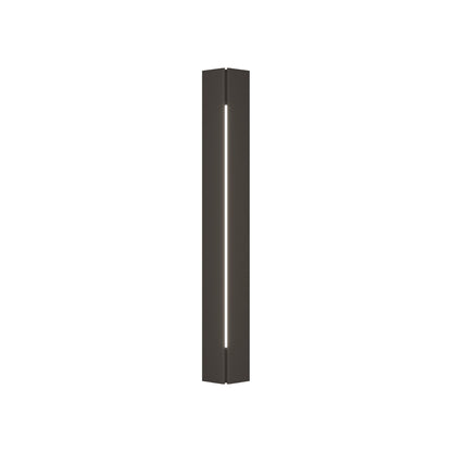 Gallery Outdoor Wall Light in Coastal Dark Smoke (35.9-Inch).