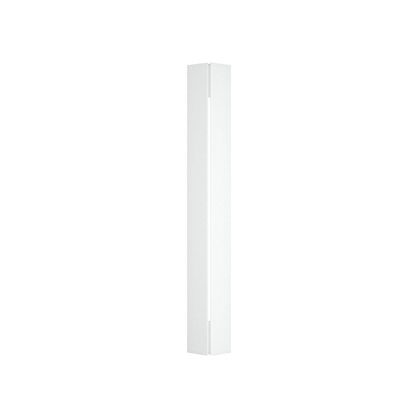 Gallery Outdoor Wall Light in Coastal White (35.9-Inch).