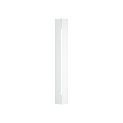 Gallery Outdoor Wall Light in Coastal White (35.9-Inch).