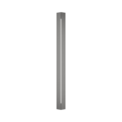 Gallery Outdoor Wall Light in Coastal Burnished Steel (59.5-Inch).
