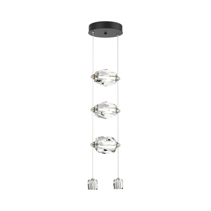 Gatsby LED Pendant Light in Black (3-Light).