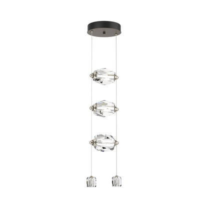 Gatsby LED Pendant Light in Bronze (3-Light).