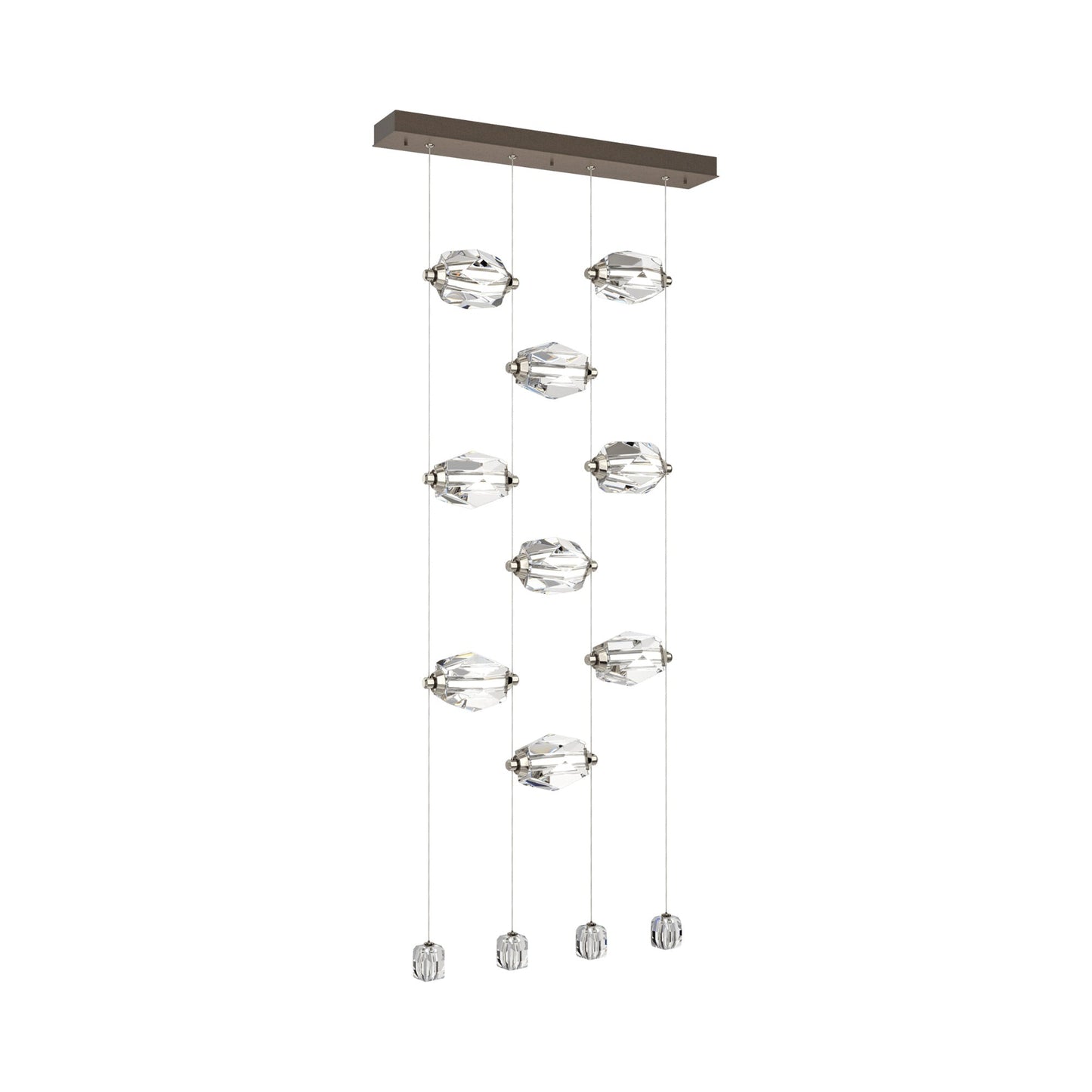 Gatsby LED Pendant Light in Bronze (9-Light).