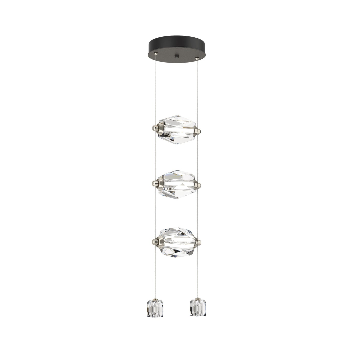 Gatsby LED Pendant Light in Natural Iron (3-Light).