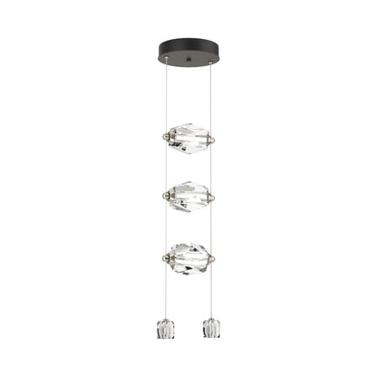 Gatsby LED Pendant Light in Natural Iron (3-Light).