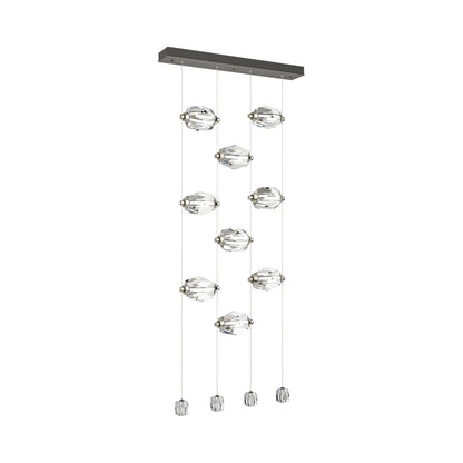 Gatsby LED Pendant Light in Natural Iron (9-Light).