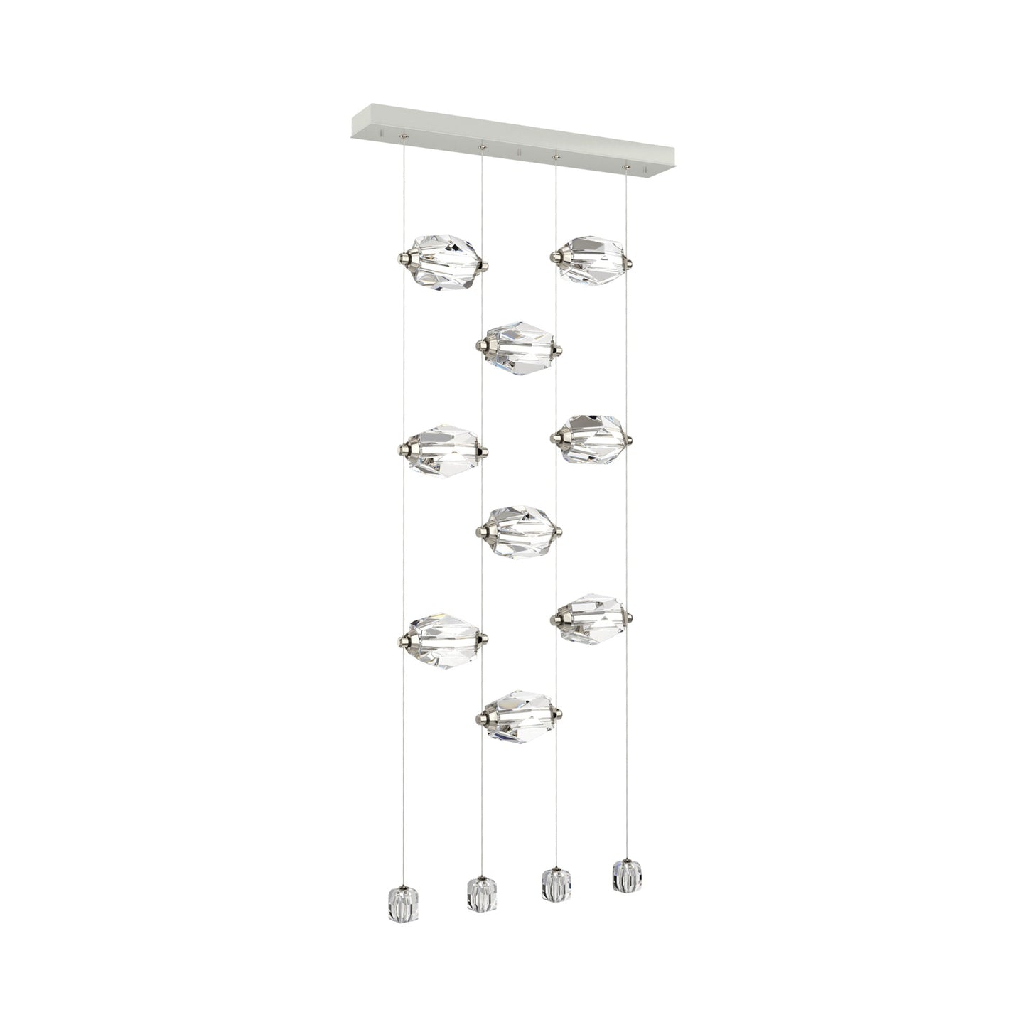 Gatsby LED Pendant Light in Sterling (9-Light).