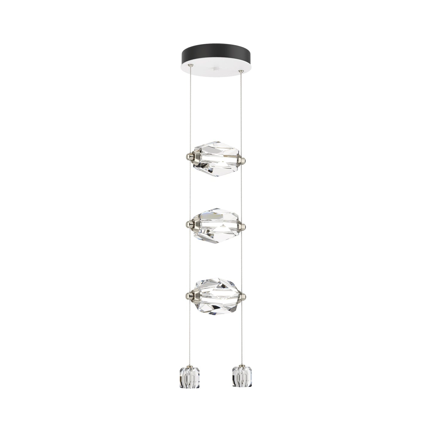 Gatsby LED Pendant Light in White (3-Light).
