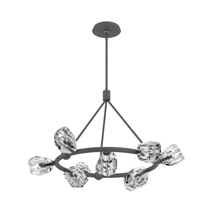 Gatsby Ring Pendant Light in Natural Iron.