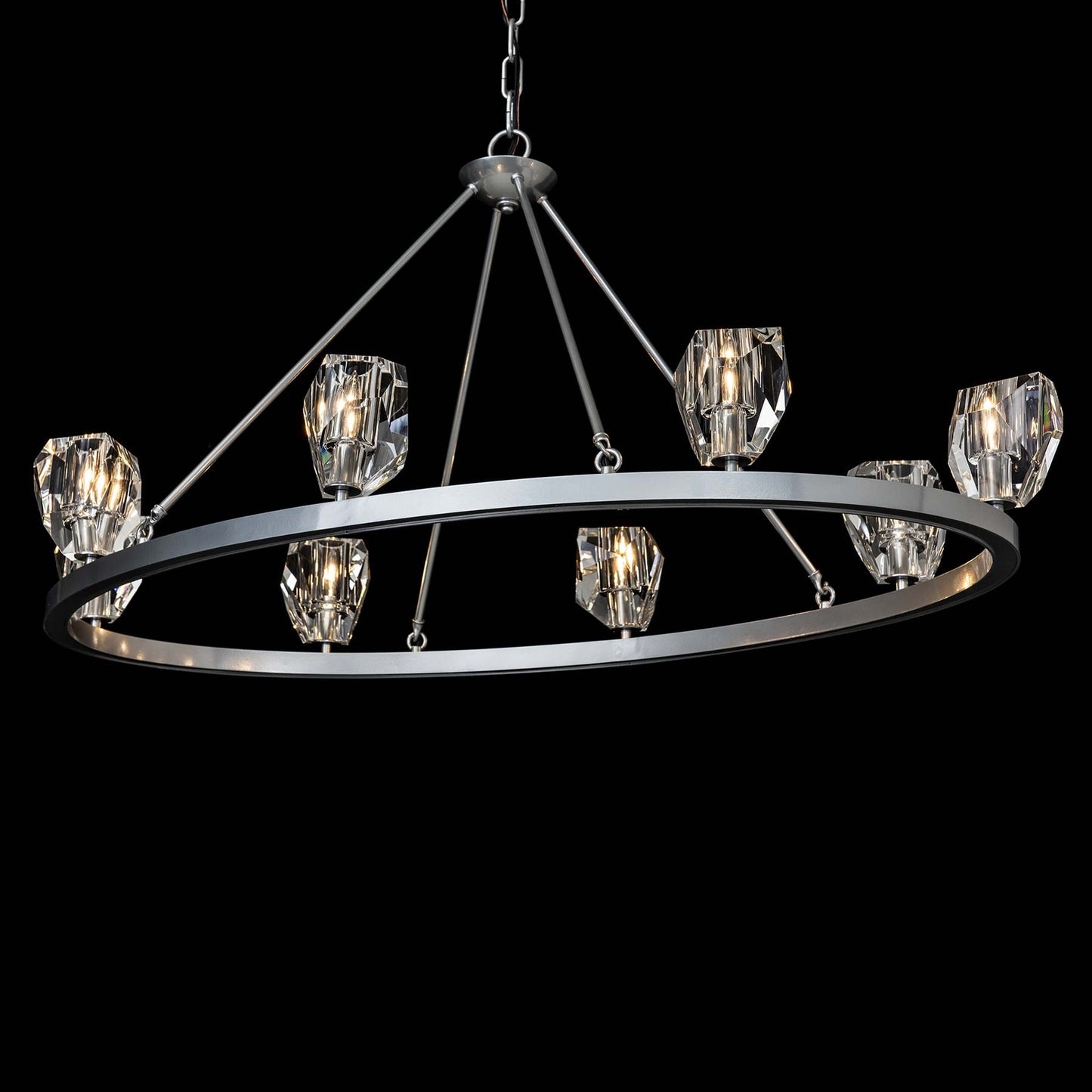 Gatsby Round Chandelier in Detail.