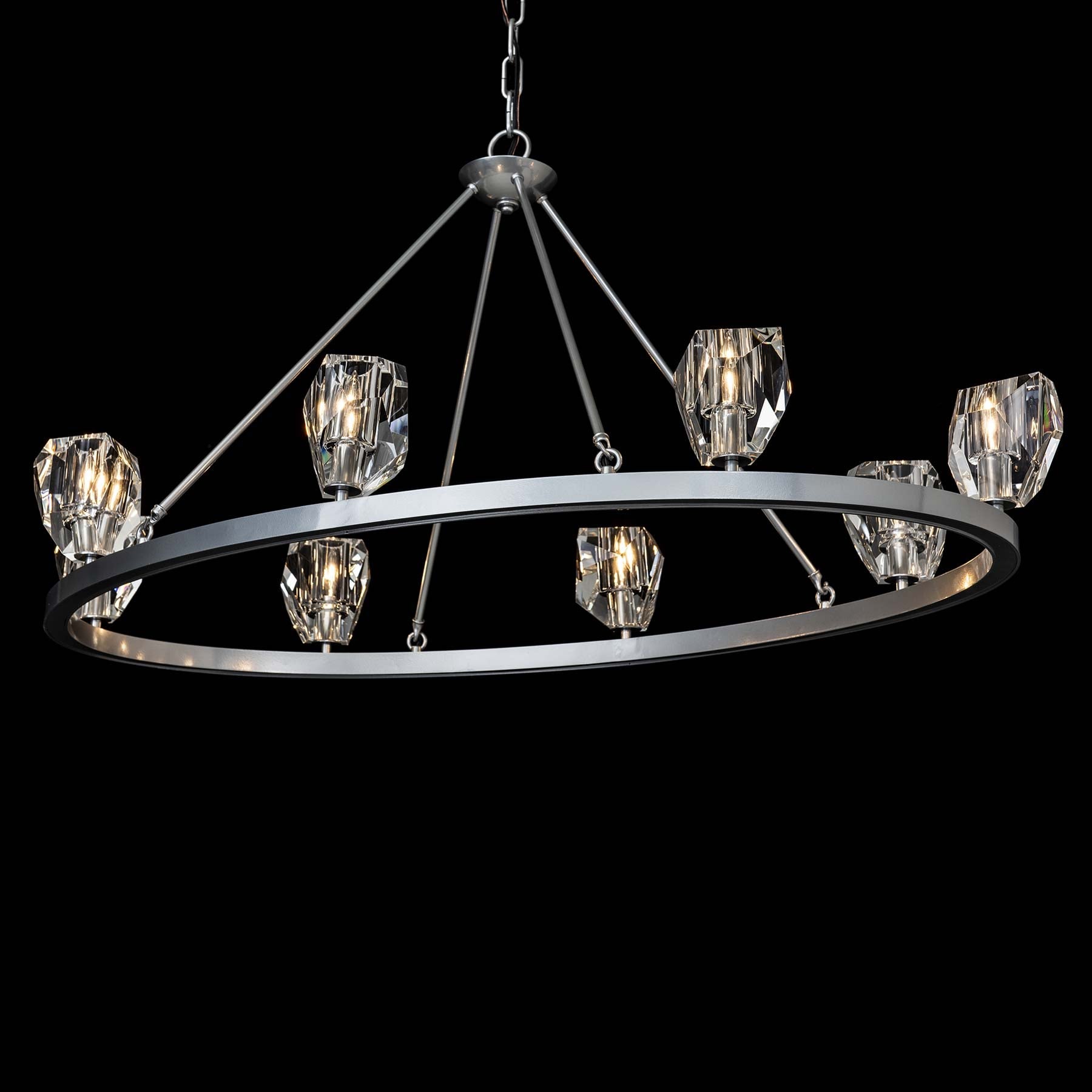 Gatsby Round Chandelier in Detail.