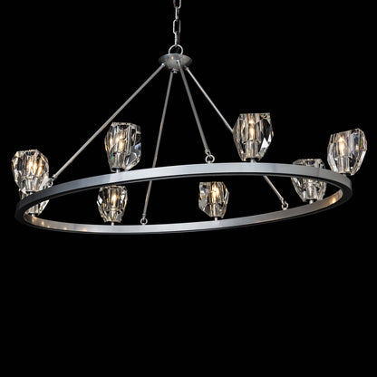 Gatsby Round Chandelier in Detail.