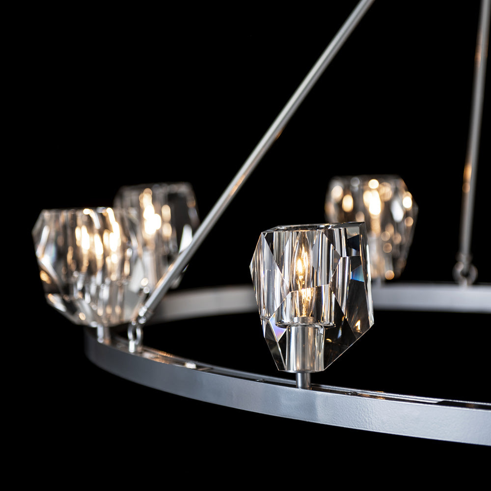 Gatsby Round Chandelier in Detail.
