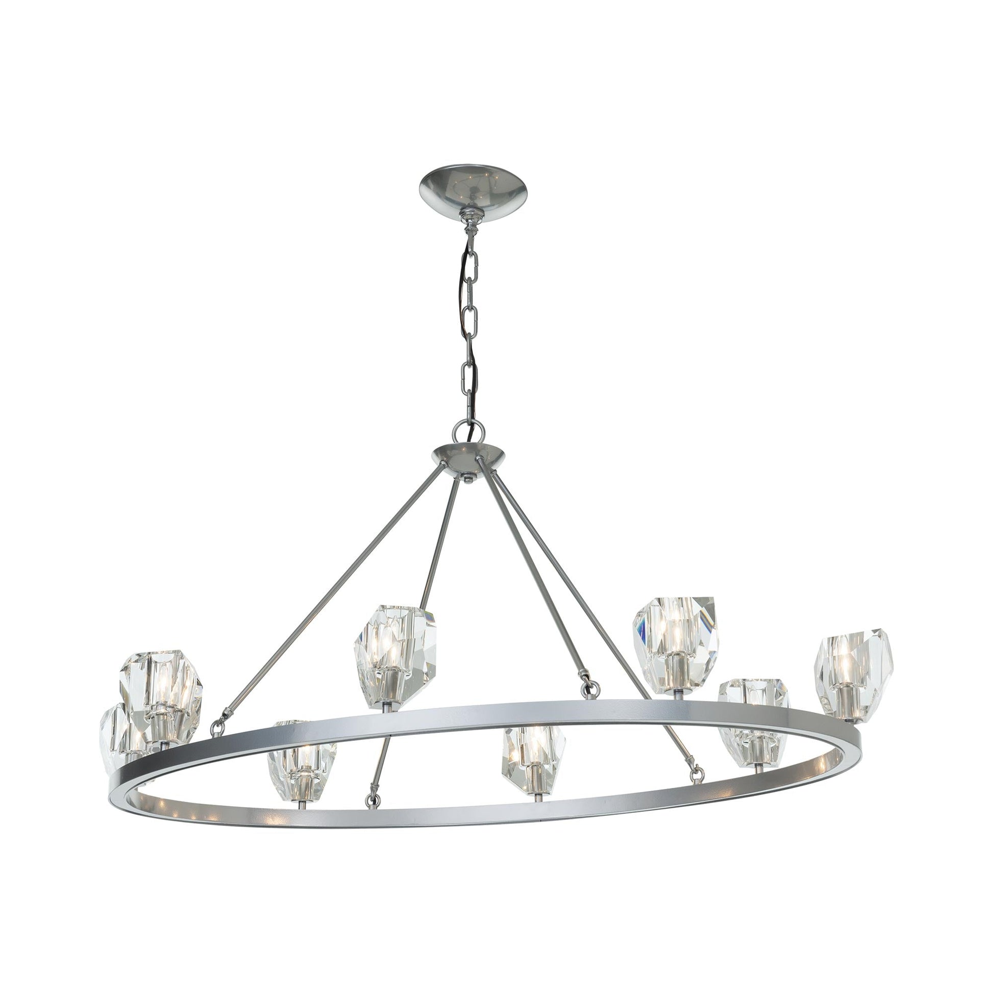 Gatsby Round Chandelier in Detail.