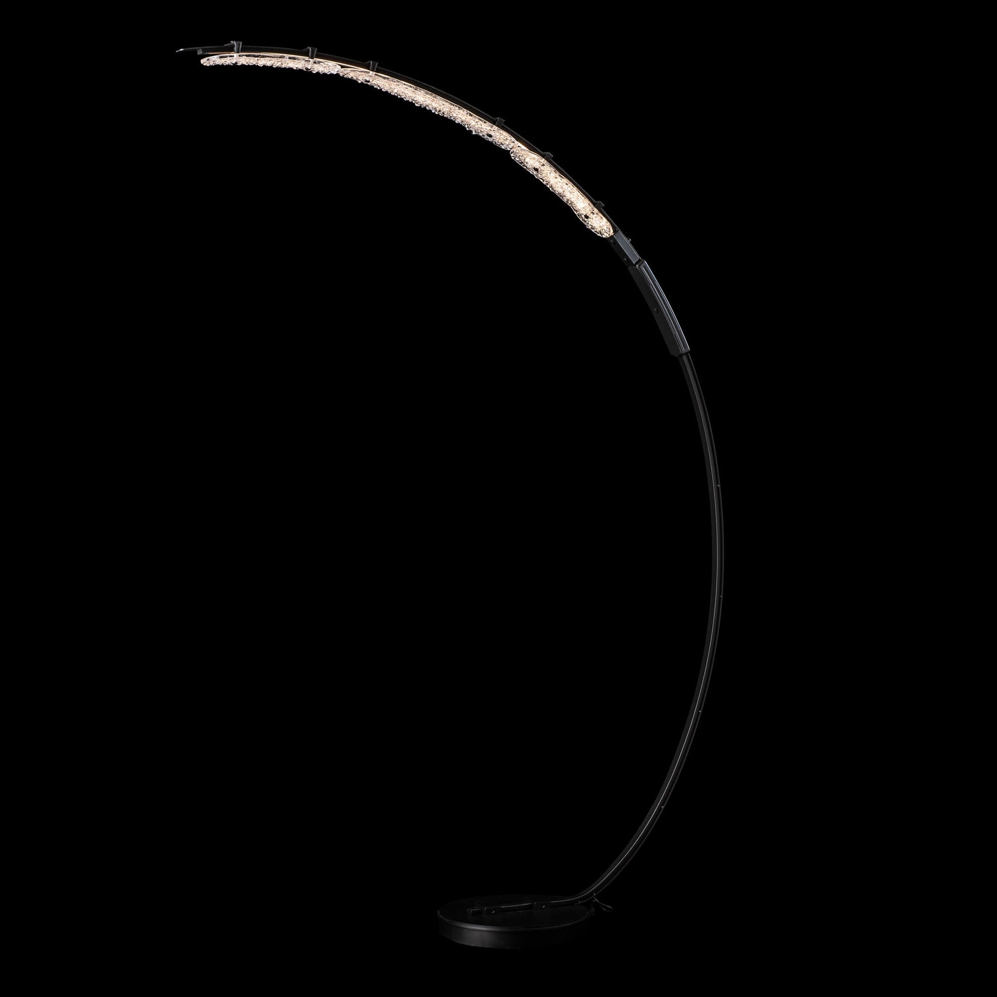 Glissade LED Arc Floor Lamp in Detail.