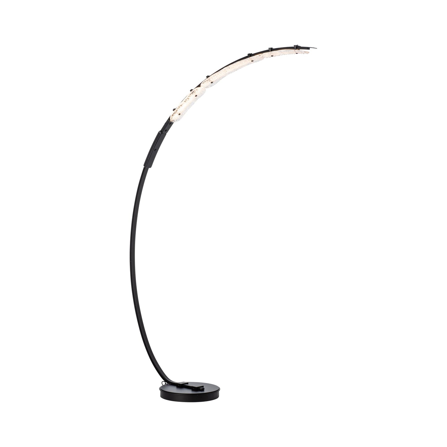 Glissade LED Arc Floor Lamp in Detail.