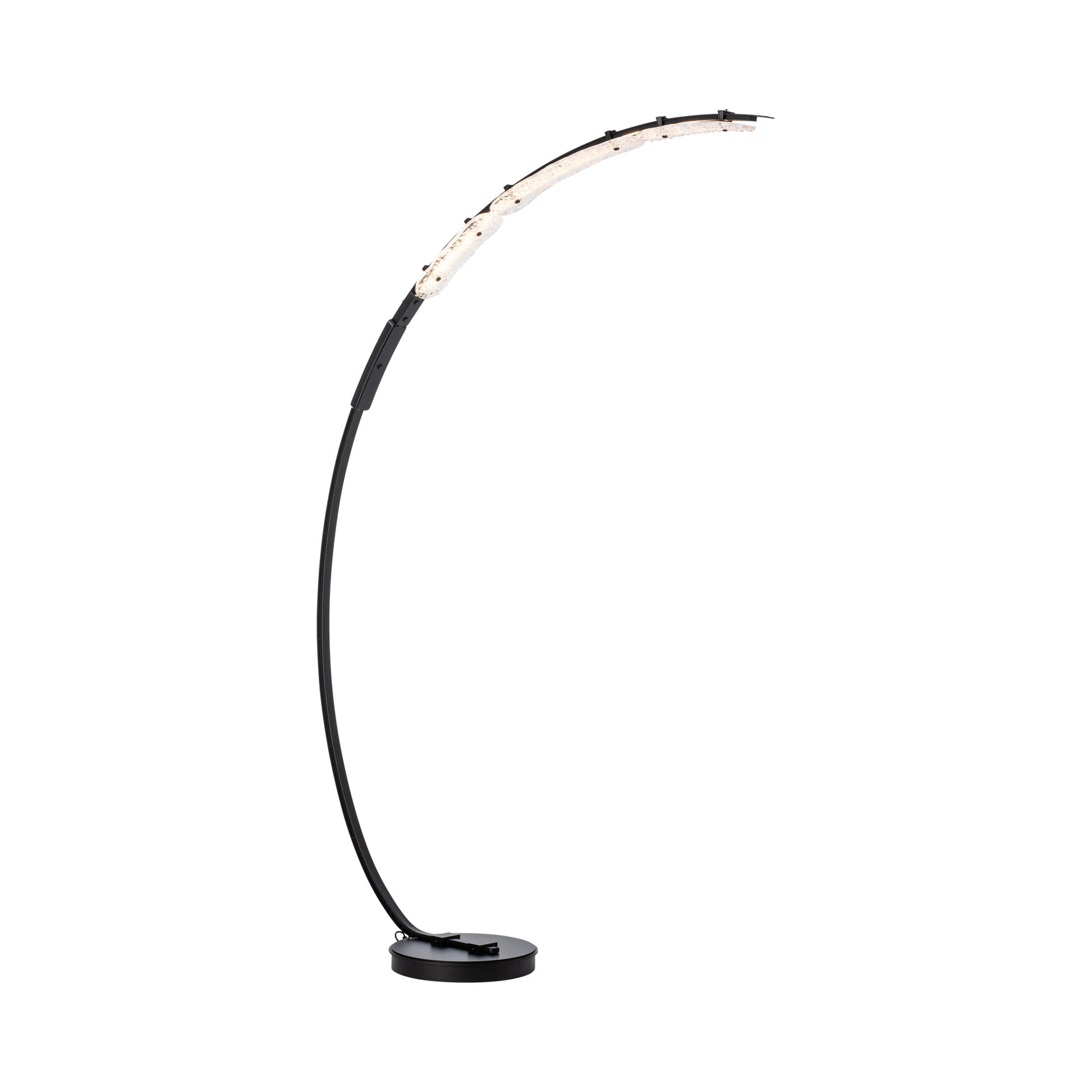 Glissade LED Arc Floor Lamp in Detail.