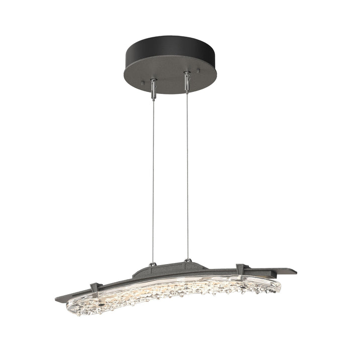 Glissade LED Pendant Light in Natural Iron (Small).